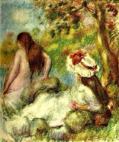 Pierre-Auguste Renoir badet oil painting image